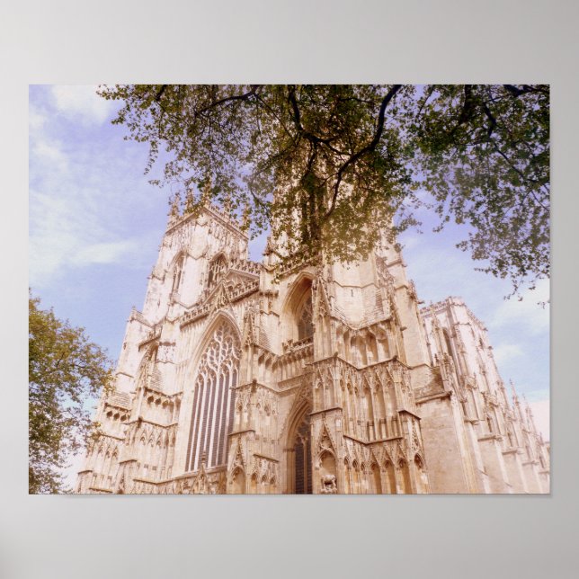 View Of York Minster Poster (Front)