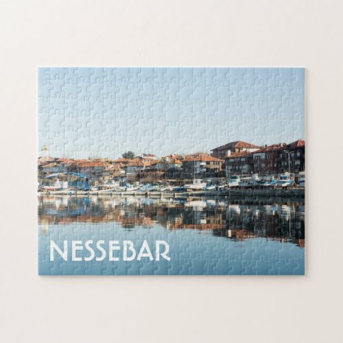 View on famous Bulgarian town Nessebar Jigsaw Puzzle
