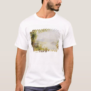 View on the Hudson River, c.1840-45 (oil on panel) T-Shirt