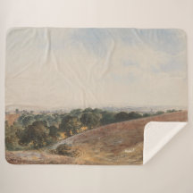 View on the South Downs - John Martin