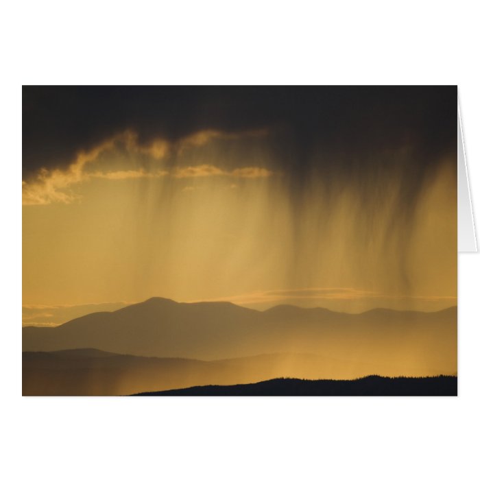 View onto successive hills along the Top of Greeting Cards