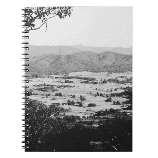 View over Araluen Valley Notebook (Front)