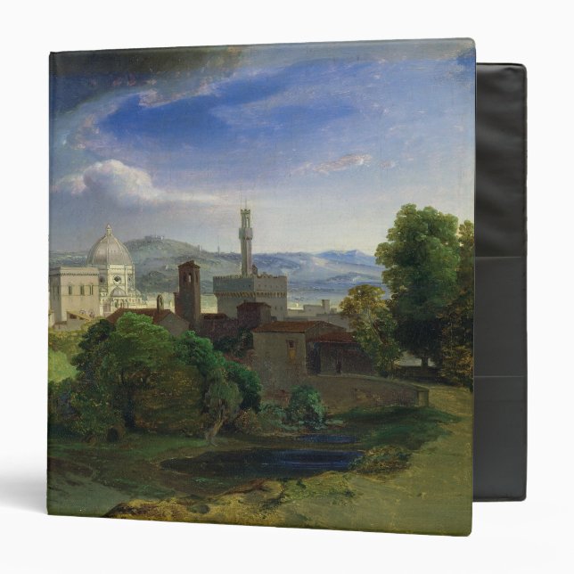 View over Florence, c.1829 Binder (Front/Inside)
