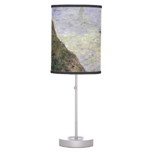 View Over the Sea by Claude Monet Table Lamp