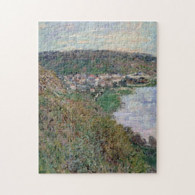 View over Vetheuil Monet Fine Art Jigsaw Puzzle (Vertical)
