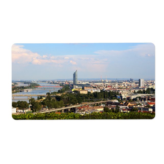View Over Vienna Label (Front)