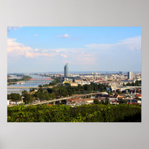 View Over Vienna Poster