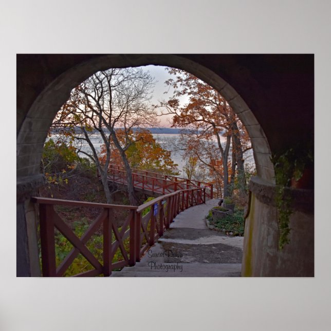 View seen from inside the Bannerman Residence Poster (Front)
