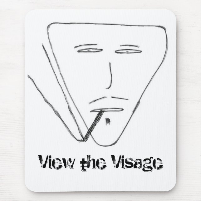 View the Visage Mouse Pad (Front)