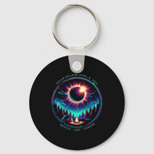 View Totality April 8 2024 Astronomy Camping Solar Keychain