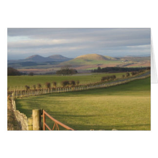 View Towards Eildon Hills, Scottish Borders