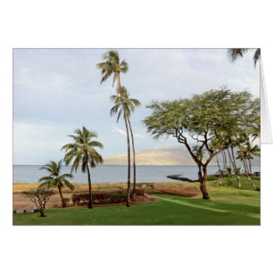 View towards Maalaea Bay from Kihei, Maui