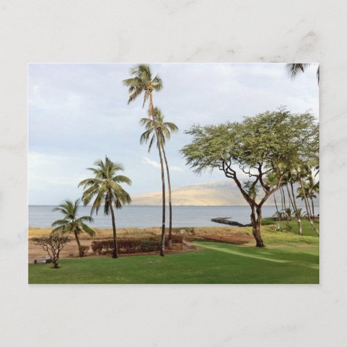 View towards Maalaea Bay from Kihei Maui Postcard