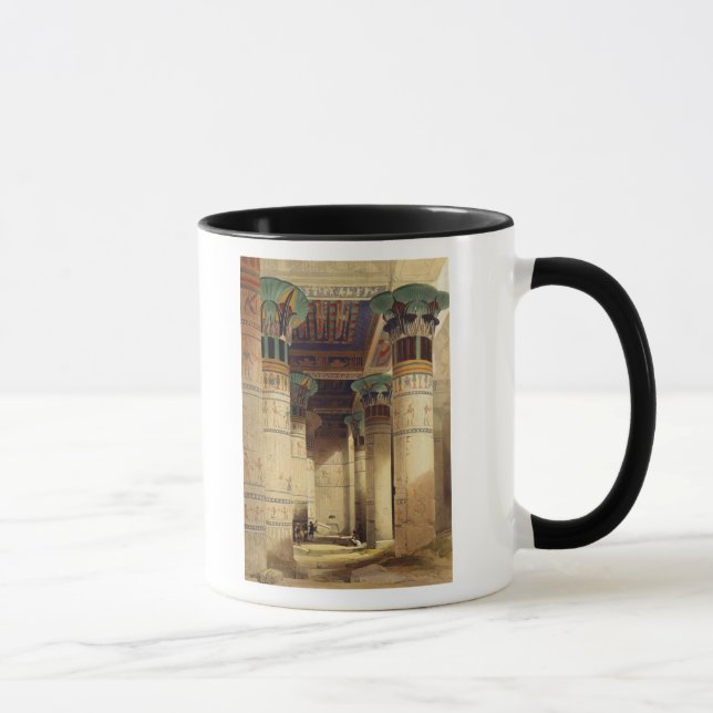 View under the Grand Portico, Philae Mug (Right)