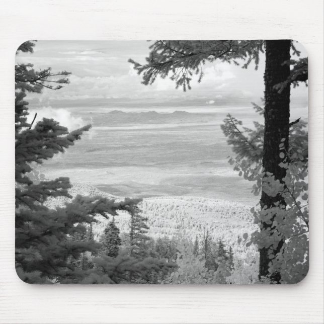 View west from crest of Sandia, Mountains, Mouse Pad (Front)