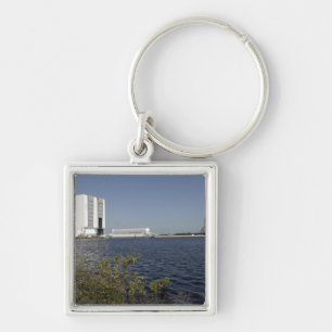 Viewed across the basin, Space Shuttle Atlantis Keychain