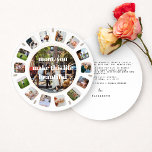 Viewfinder Memories Mother’s Day Photo Card<br><div class="desc">A unique and nostalgic way to celebrate Mom through the moments that matter most. This round photo collage card is inspired by the classic childhood viewfinder, reimagined as a heartfelt keepsake she’ll truly cherish. Customize the outer ring with your favorite photos to create a circle of memories that tell your...</div>