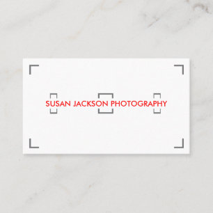 Viewfinder Photography Business Card