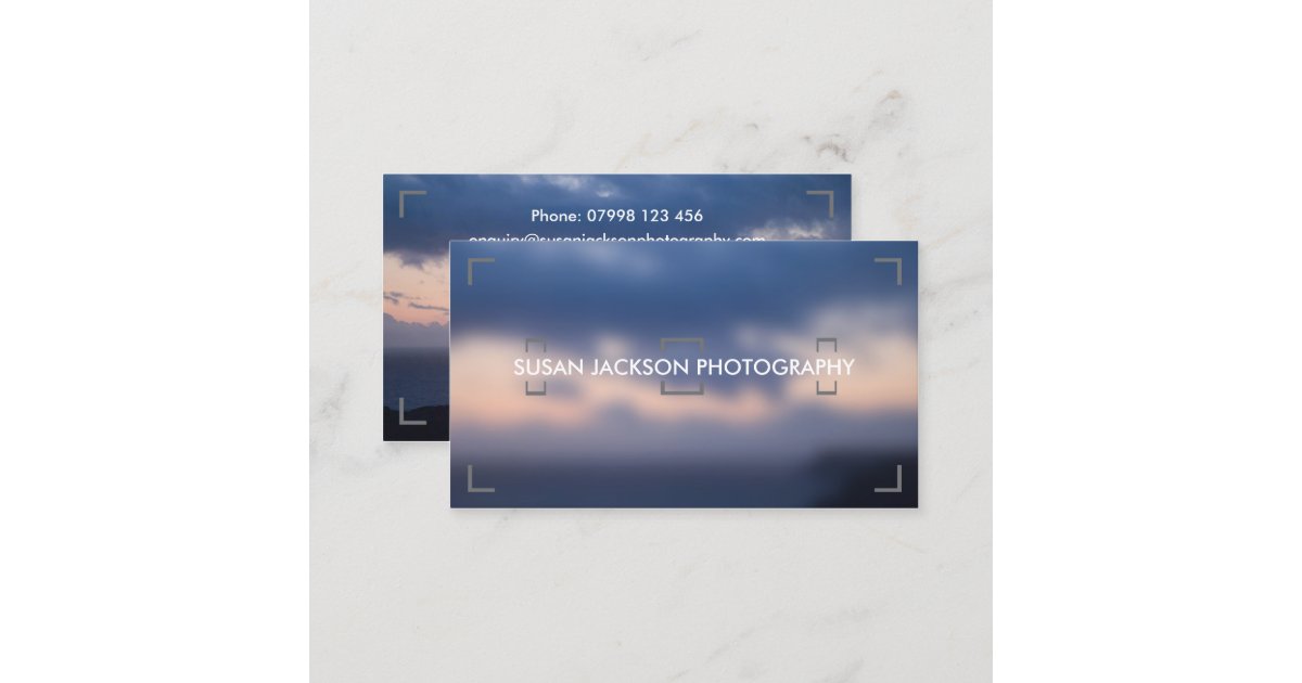 Viewfinder Graphy Business Card