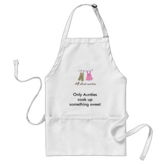 viewlogo.aspx, Only Aunties cook up something s... Adult Apron