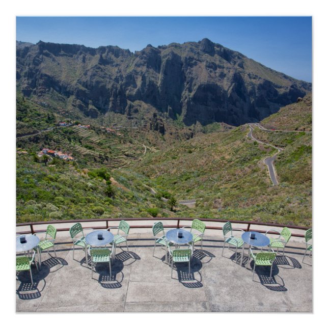 Viewpoint Teno Mountains Poster (Front)