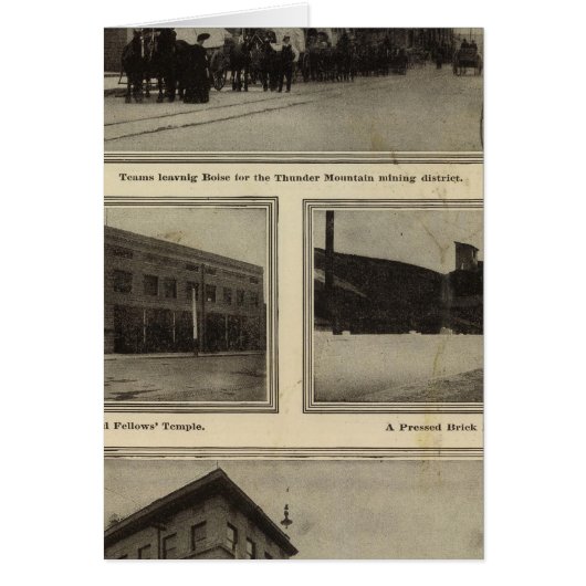 Views, Boise, Idaho Cards (Front)
