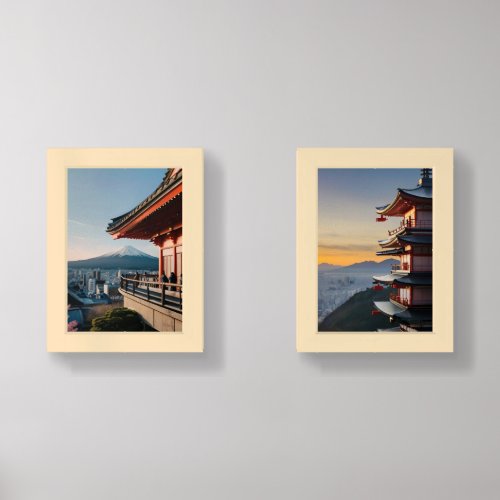 Views from Japan Wall Art Sets