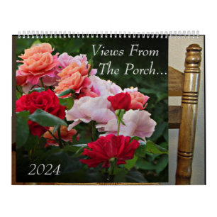 Views From The Porch... 2024 Big Wall Calendar