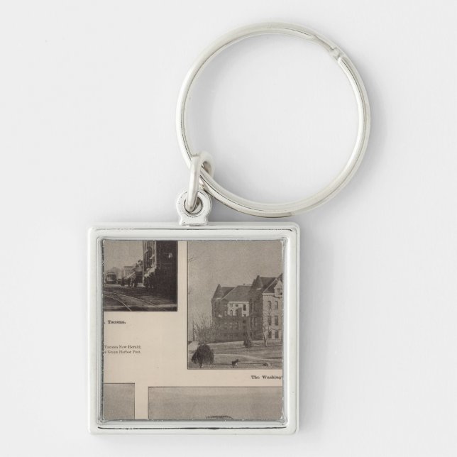 Views in Washington Keychain (Front)