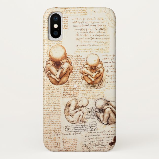 Views of a Fetus in the Womb,Ob-Gyn Medical Case-Mate iPhone Case (Back)