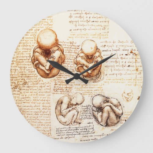 Views of a Fetus in the WombOb_Gyn Medical Large Clock