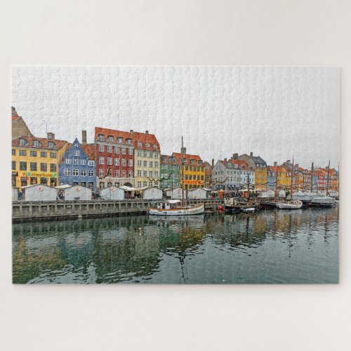 Views of Copenhagen Nyhavn P 3 Jigsaw Puzzle