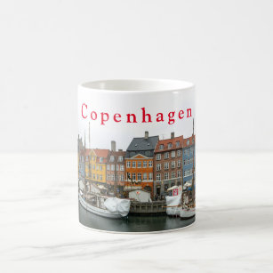 Views of Copenhagen. Nyhavn. P. 4. Coffee Mug