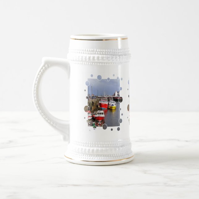 VIEWS OF ENGLAND BEER STEIN (Left)