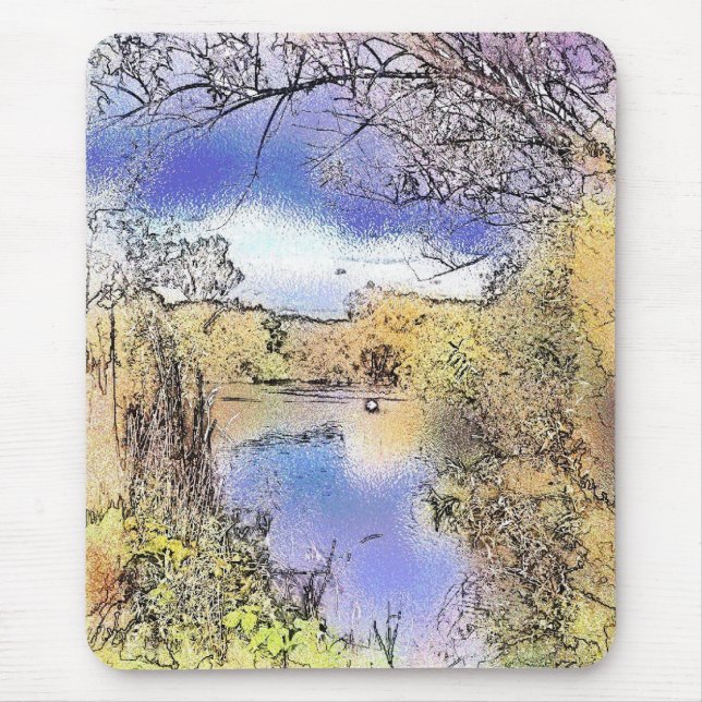 VIEWS OF ENGLAND MOUSE PAD (Front)