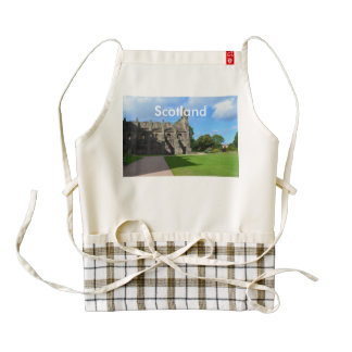 Views of Holyrood Abbey Zazzle HEART Apron