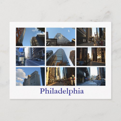Views of Philadephia Postcard