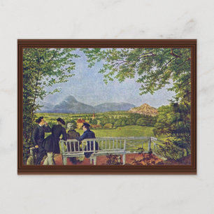 Views Of Salzburg By Julius Schnorr Von Carolsfeld Postcard