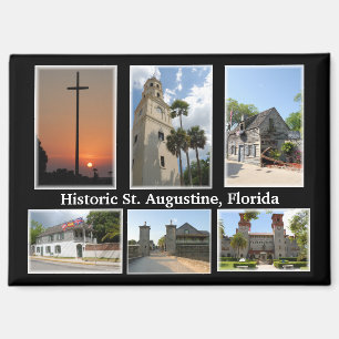 Views of St. Augustine Florida Magnet