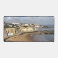 Views of the Coast at Broadstairs, Thanet, in Kent Desk Mat