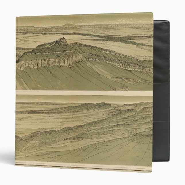 Views of the Marble Canyon Platform Binder (Front/Inside)