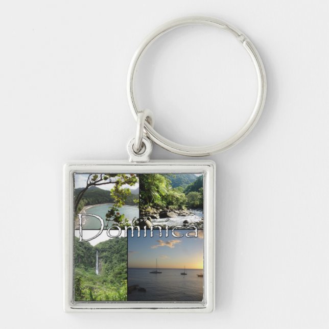 Views of the Nature Isle Keychain (Front)