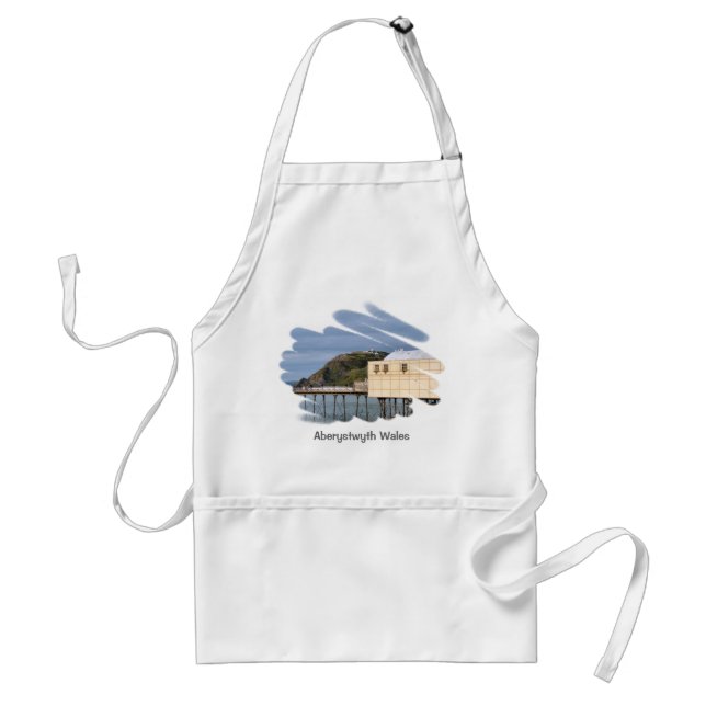 VIEWS OF WALES ADULT APRON (Front)