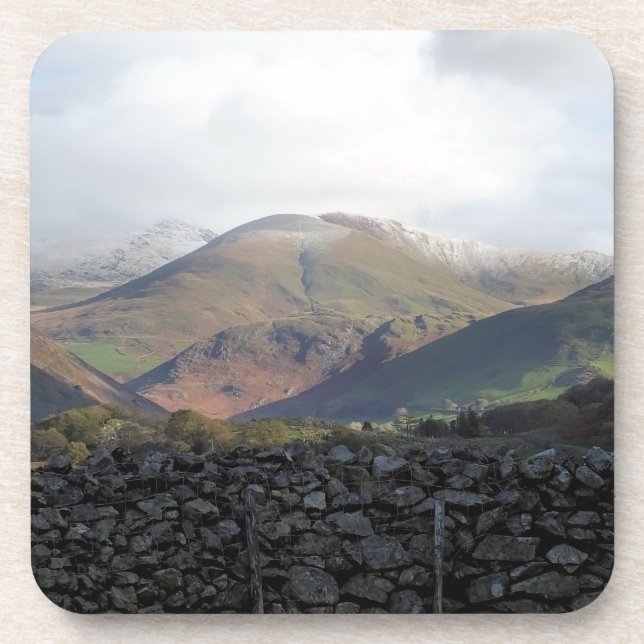 VIEWS OF WALES BEVERAGE COASTER (Front)
