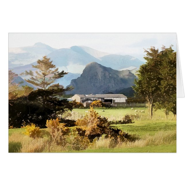 VIEWS OF WALES CARD (Front Horizontal)