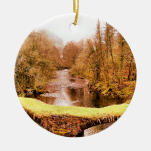 VIEWS OF WALES CERAMIC ORNAMENT