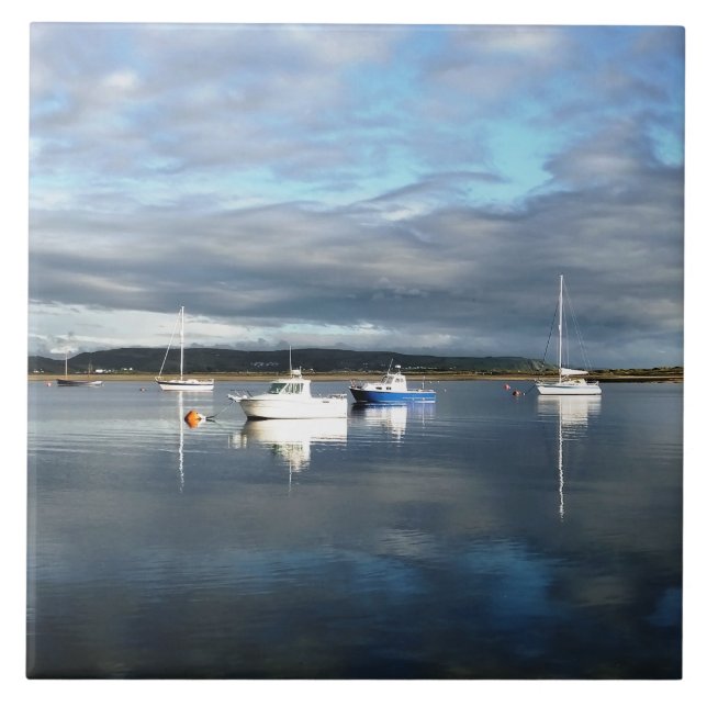 VIEWS OF WALES CERAMIC TILE (Front)