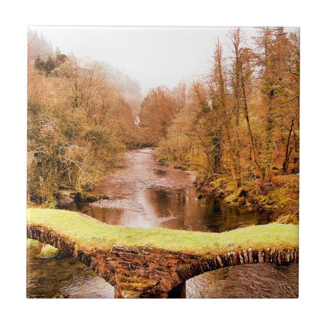 VIEWS OF WALES CERAMIC TILE (Front)