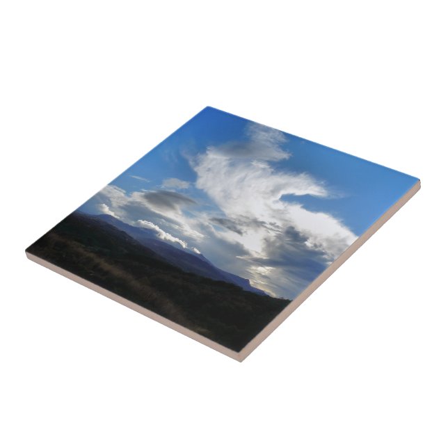 VIEWS OF WALES CERAMIC TILE (Side)