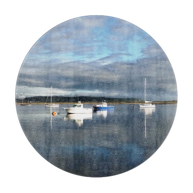 VIEWS OF WALES CUTTING BOARD (Front)